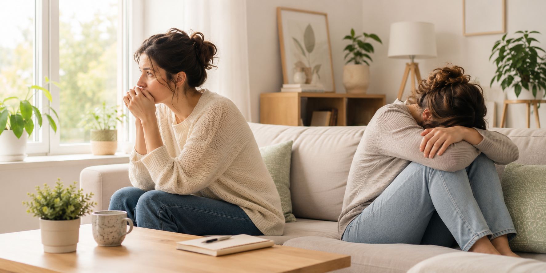 Las 8 diferencias entre la ansiedad y la depresión